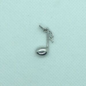 💛 Sterling Silver Music Note Charm